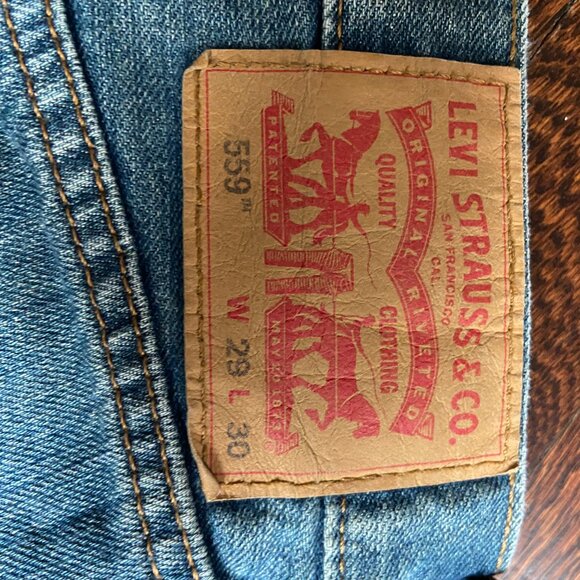 Levi's 559 Mens Jeans 29 x 30 - Picture 3 of 4